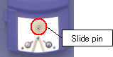 Slide pin