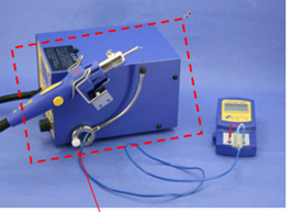 Examples of use in combination with HAKKO FG-100 and HAKKO FR-803B