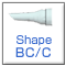 Shape BC/C