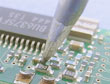 Soldering at the narrow pitches
