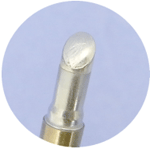 This type has a like a column cut at a slant.