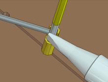 Use it for soldering cup terminals.