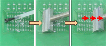 Use it for cleaning after removal of BGA.